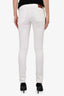 M Missoni White Denim Mid Rise Skinny Jeans Estimated Size 27