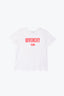 Givenchy White T-Shirt with "Givenchy Paris" Size 6Y Kids