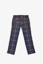 Dolce & Gabbana Green/Blue Tartan Pants Size 6 Kids