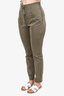 A.L.C Green Lace Up Cargo Pants Size 4