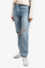 Agolde Blue Denim Distressed '90s' Jeans Size 24