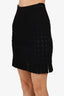 Alaïa Black Cut-Out Skirt Size 40
