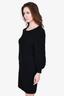 Alexander Wang Black Knit Sweater Dress Size M