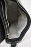Alexander Wang Black Leather Mini "Lia" Ring Leather Saddle Bag