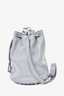 Alexander Wang Blue/Grey Leather Bucket Crossbody Bag