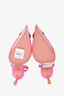 AMINA MUADDI Pink 'Camelia' Sling Pumps Size 37