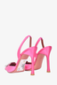 AMINA MUADDI Pink 'Camelia' Sling Pumps Size 37