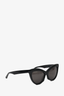 Balenciaga Black Acrylic Cat Eye Sunglasses