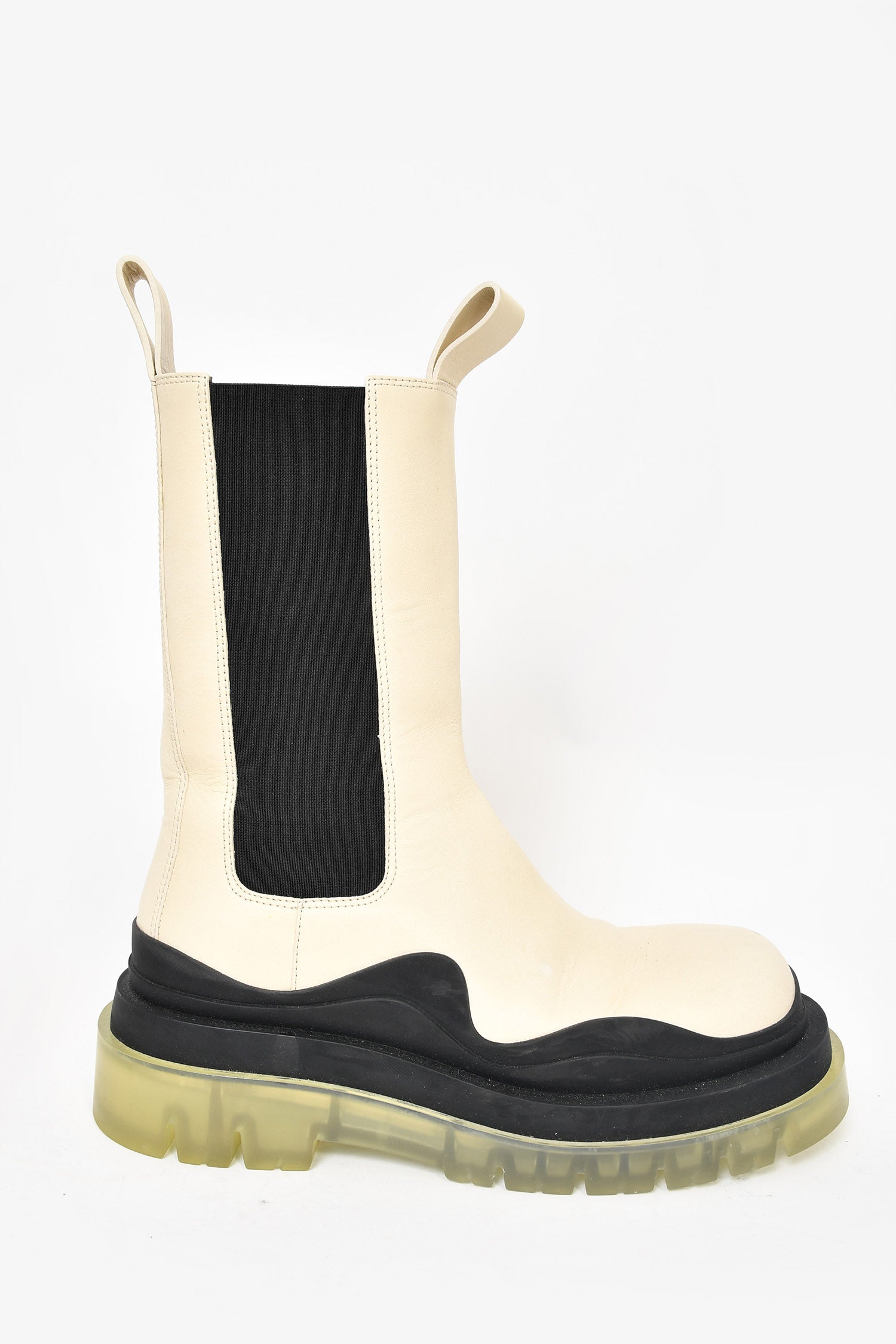 Bottega Veneta Cream Leather 