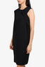 Brunello Cucinelli Black Dress With Bow Detail Size M