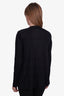 Burberry Black Cotton Open Cardigan Size  L