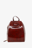Cartier Burgundy Patent Leather Happy Birthday Backpack