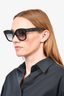 Celine Black Acrylic Oversized Sunglasses