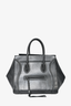 Celine Black Grained Leather Phantom Luggage Tote Bag