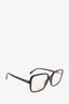 Celine Black Oversized Square Frame Glasses
