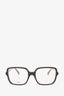 Celine Black Oversized Square Frame Glasses