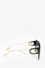 Christian Dior Black Oversized Square Sunglasses