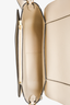 Celine Blue/Cream Leather Rectangle 'Frame' Shoulder Bag