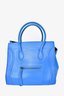 Celine Blue Leather Phantom Lugagge Bag