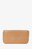 Chanel 2005/06 Beige Caviar Leather Timeless Continental Wallet (As Is)