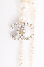 Chanel 2014 Double Strand Faux Pearl CC Long Necklace