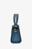 Pre-loved Chanel™ Blue Quilted Paris-Cuba Mini Label Click Bag