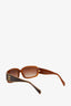 Chanel Brown Interlocking CC Logo Sunglass