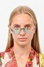 Chanel Clear Iridescent Frameless CC Sunglasses