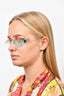 Chanel Clear Iridescent Frameless CC Sunglasses