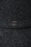 Chanel Grey Wool/Cashmere Bucket Hat
