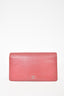 Chanel Vintage Pink Long CC Wallet