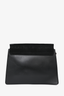 Chloe Black Leather/Suede Medium Faye Shoulder Bag