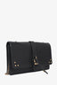 Chloe Black Leather 'Aby' Wallet on Chain