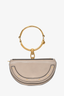 Chloe Taupe Leather Nile Bracelet Bag