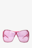 Christian Dior 2000s Pink 'Overshine' Sunglasses
