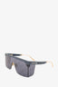 Christian Dior Navy Oblique DiorClub M1U Oversize Sunglasses