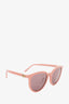 Christian Dior Pink Frame Wayfarer Gradient Sunglasses