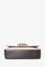 Christian Louboutin Beige/Black Leather Sweet Charity Shoulder Bag