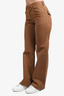 Christopher Esber Brown Cotton Blend Pants Size 4