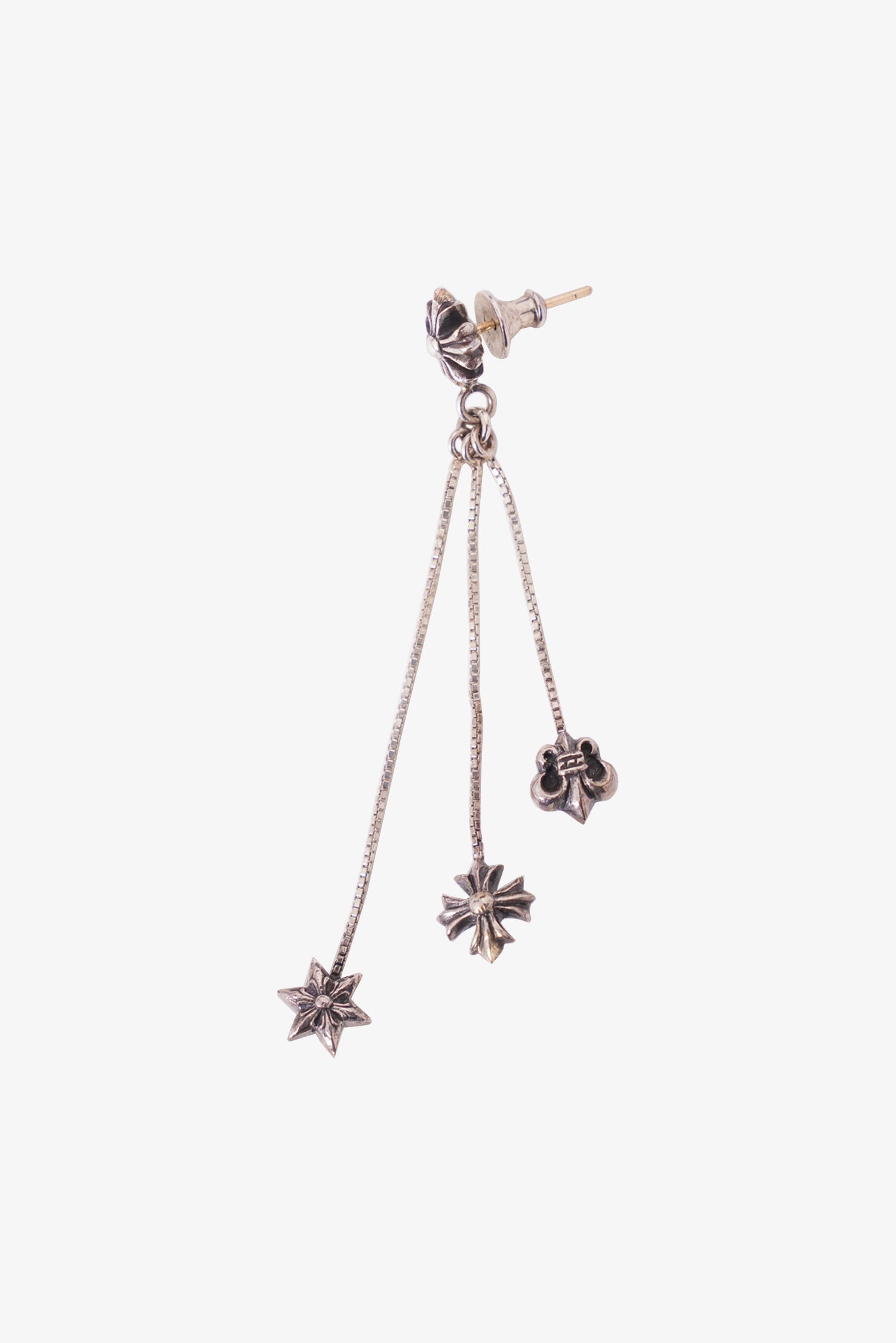Chrome Hearts Three Charms Dangling Earring – Mine & Yours