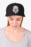 Chrome Hearts with White Emblem Logo Baseball Hat