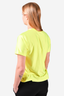 Comme des Garcons Neon Yellow T-Shirt with Peplum Hoop Size S