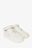 Comme des Garcons x Nike Air Force 1 Mid 'Triple White' Sneakers sz 9.5