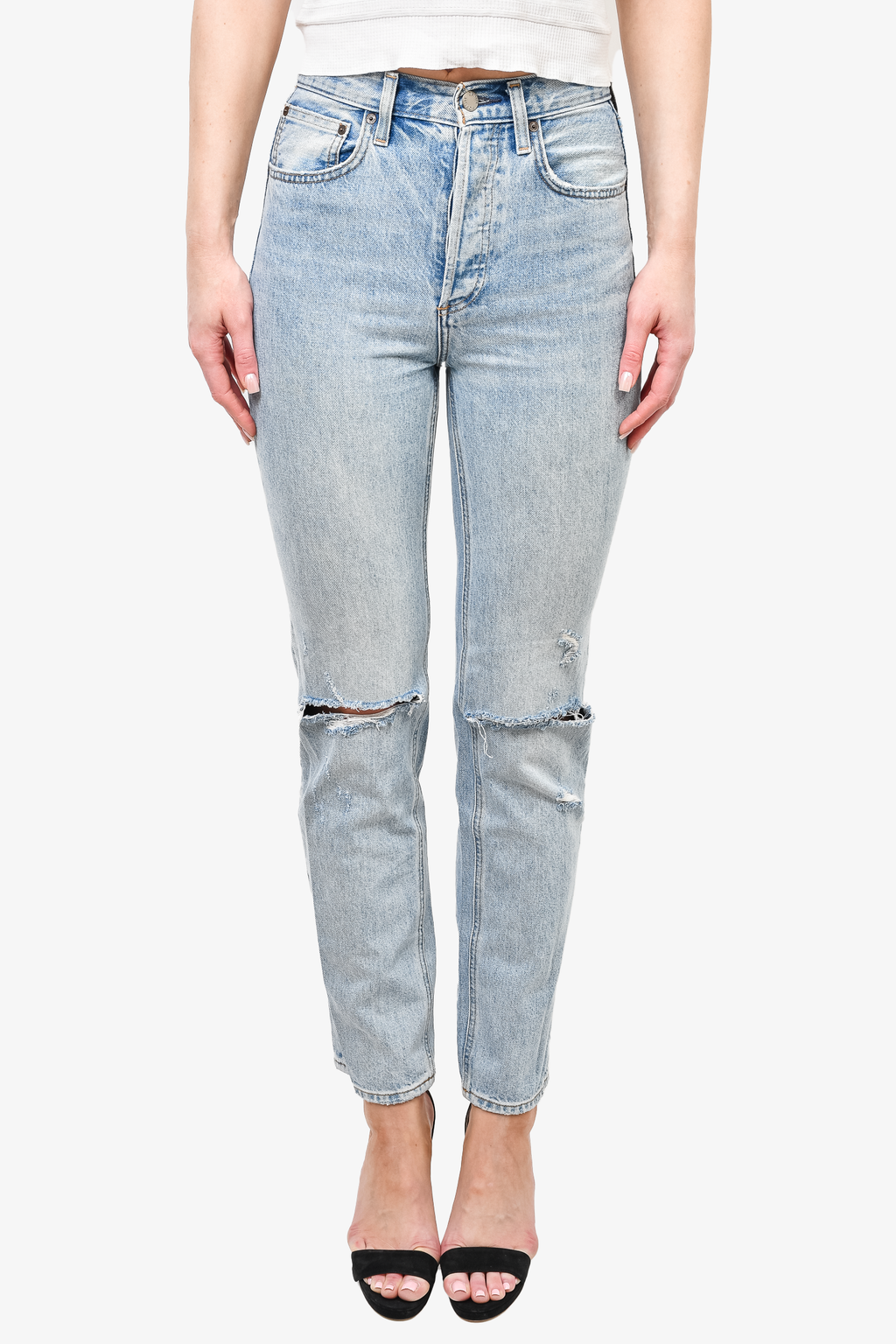 Womens size best sale 24 tall jeans