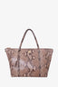 Dolce & Gabbana Python Leather Tote Bag