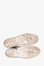 Dolce & Gabbana White Leather 'Portofino' Sneaker Size 8