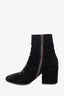 Dries Van Noten Black Velvet Boots Size 39