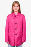 Dries Van Noten Fuchsia Pink Nylon Jacket Size M