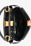 Fendi Black Leather Mini Peekaboo Top Handle w/ Strap GHW