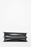 Fendi Black Mini Leather Peekaboo ISEE East-West Bag w/ Strap